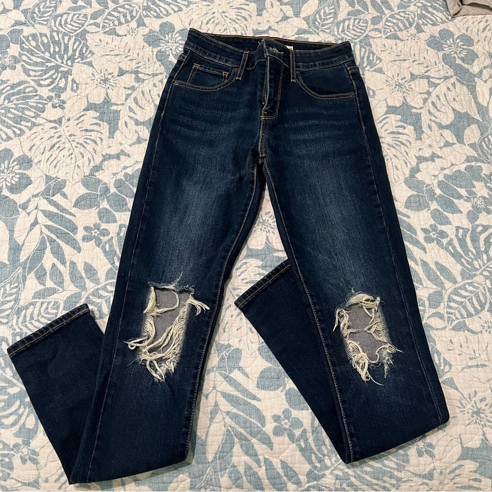 501 Levi skinny jeans